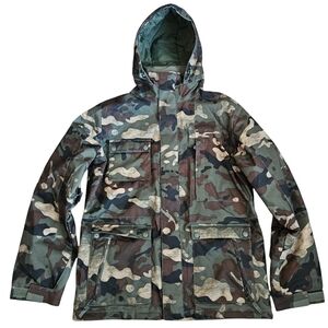 Special Blend Camo Snowboard Ski Jacket Mens M Waterproof Insulated Winter Y2K